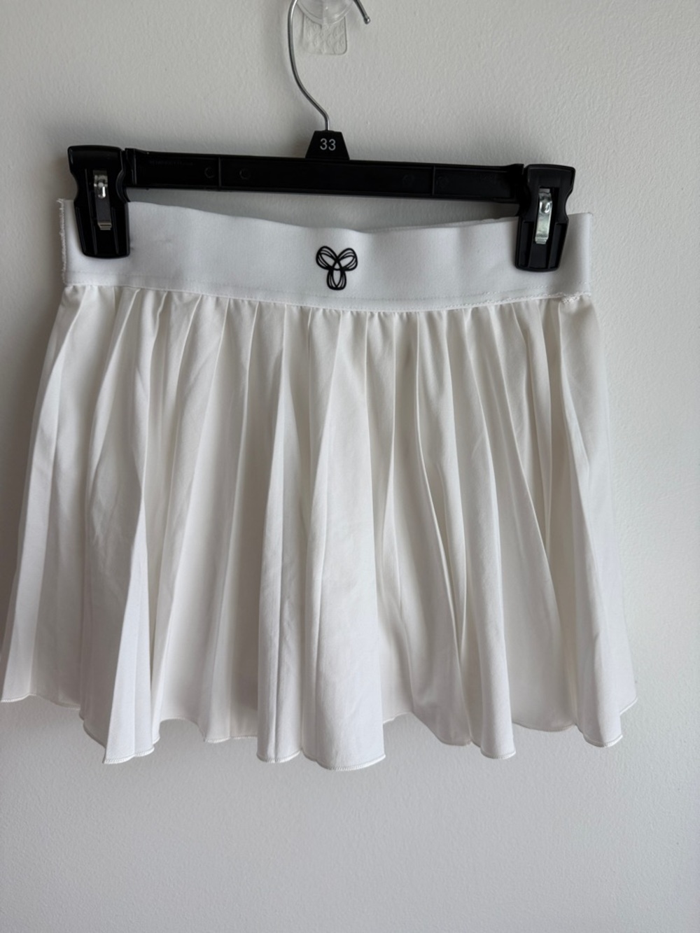 TNA White Circle Skater Skirt